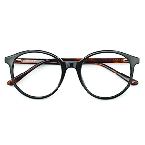 High quality specialized acetate round 4 color Italia eyewear optical glasses frames in stock