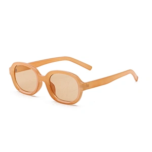 New latest model oval concave sun glasses 10 colors trend retro women sunglasses