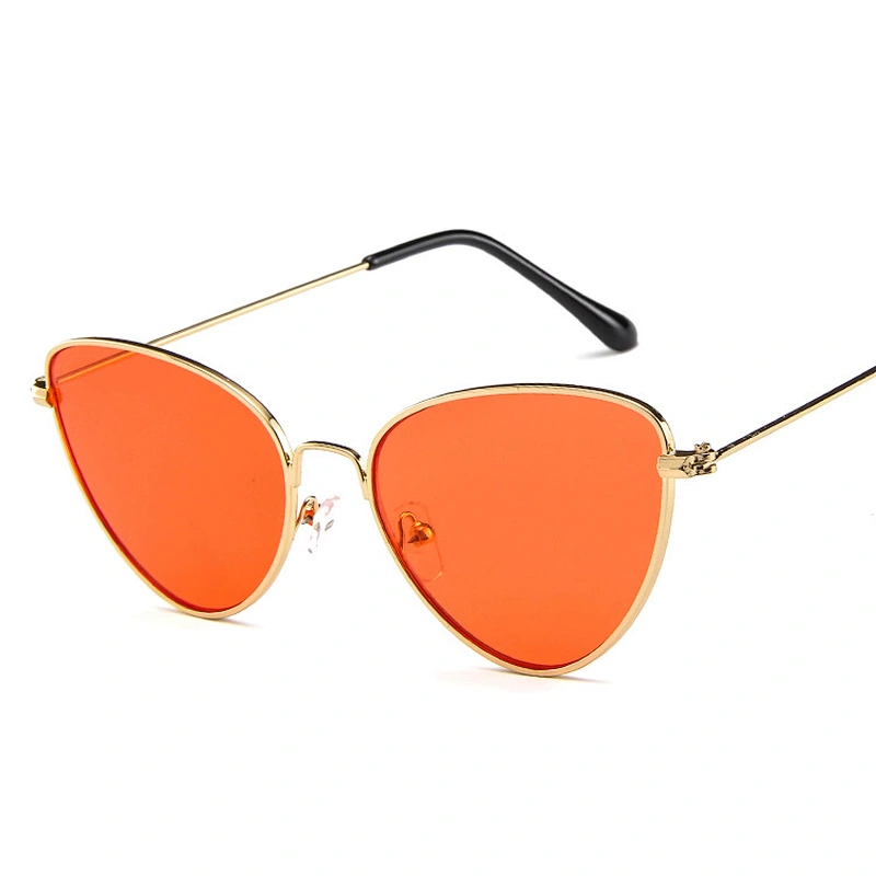 New Triangle Alloy Frame Sunglasses Men Women 2021 Fashion Shades UV400 Vintage Glasses