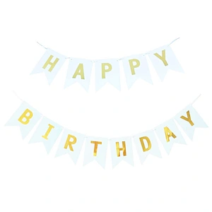 Wholesale Birthday Party Decoration Accessories Happy Birthday Banner Party Supplies