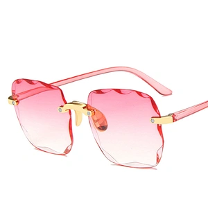 2021 Fashion Square Shades Sunglasses Men Women Rectangle Designer Glasses Custom Logo AC Lens 7 kinds color