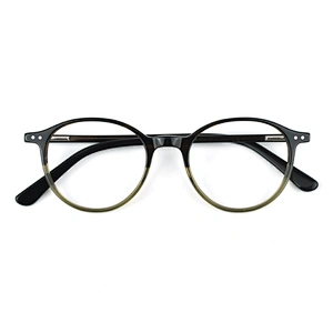PH2205 most competitive 6 color round acetate optical frames spot goods eyeglasses