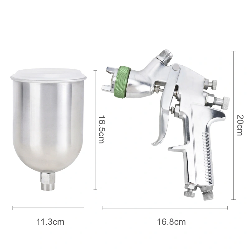 RONGPENG HVLP Spray Gun Gravity Feed Airbrush 4001GB