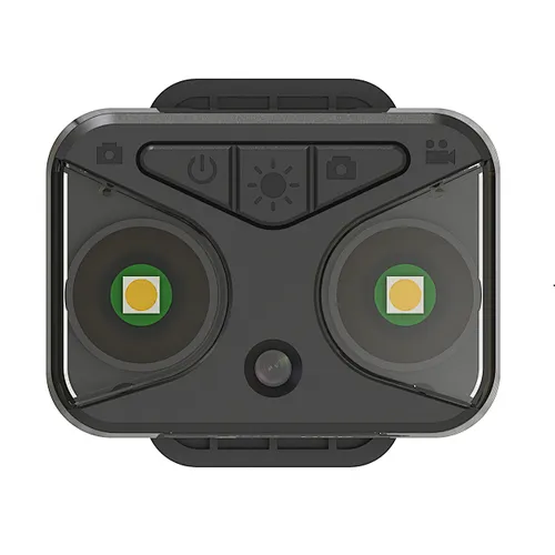 Waterproof Bike Camcorder with Bike Light Full HD 1080P Bike Motorcycle Helmet Sport Camera Video Recorder DV Camcorder