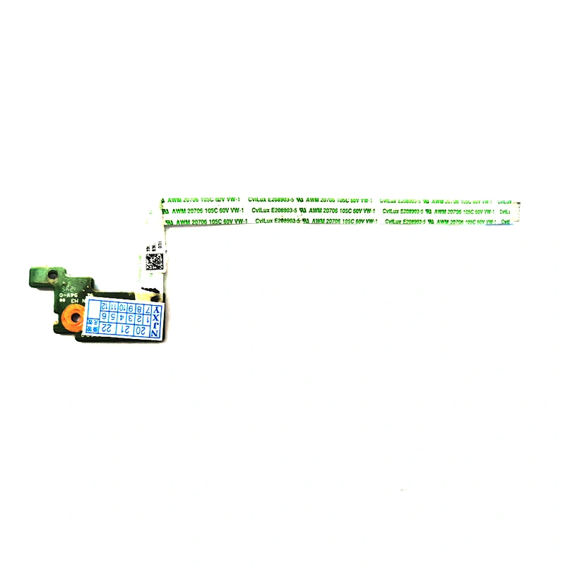 For HP 14-B DA0U33PB6D0 Laptop Power Button Board