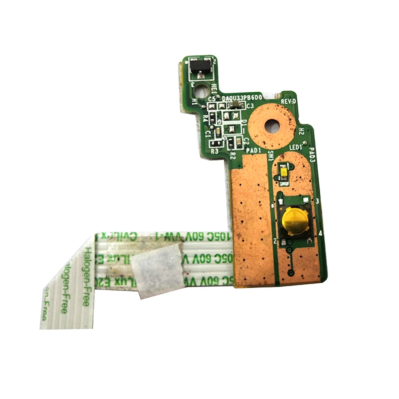 For HP 14-B DA0U33PB6D0 Laptop Power Button Board