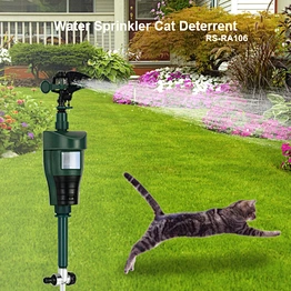 Water Sprinkler Cat Repellent,motion sensor water spray cat,cat repellent water sprinkler,cat deterrent sprinkler,motion activated water sprayer for cats,cat deterrent water spray motion sensor