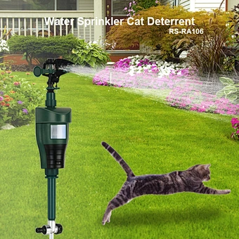 Water Sprinkler Cat Repellent,motion sensor water spray cat,cat repellent water sprinkler,cat deterrent sprinkler,motion activated water sprayer for cats,cat deterrent water spray motion sensor