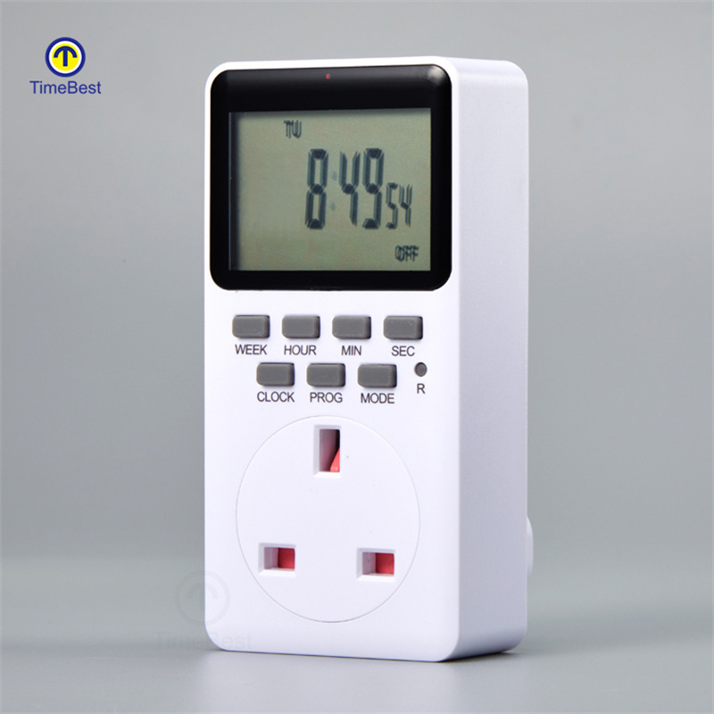 New Automatic Big LCD Display Electrical Switch Weekly Digital Timer