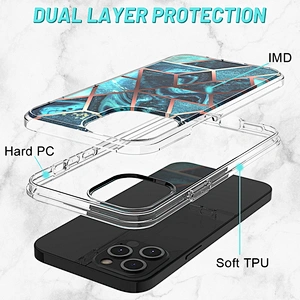 Custom Printed Marble Back Cover TPU PC Celular Accessories Mobile Phone Case For iPhone 6 7 8 X XS XR 11 Pro Max 12 Mini