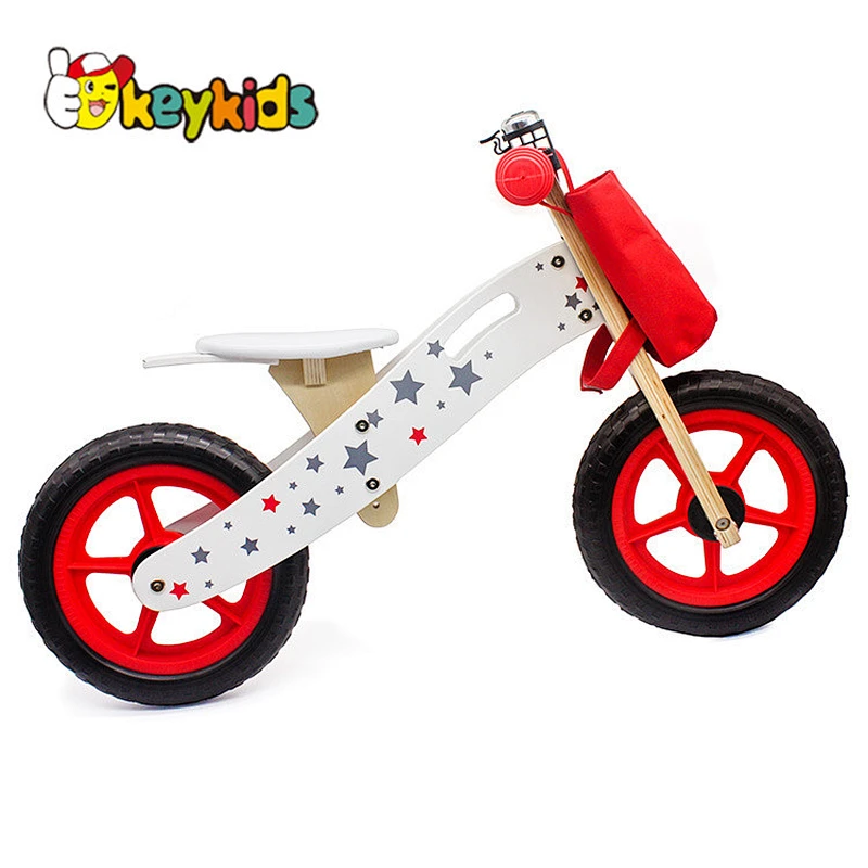 New design self balance wooden toy bike for kids W16C194C