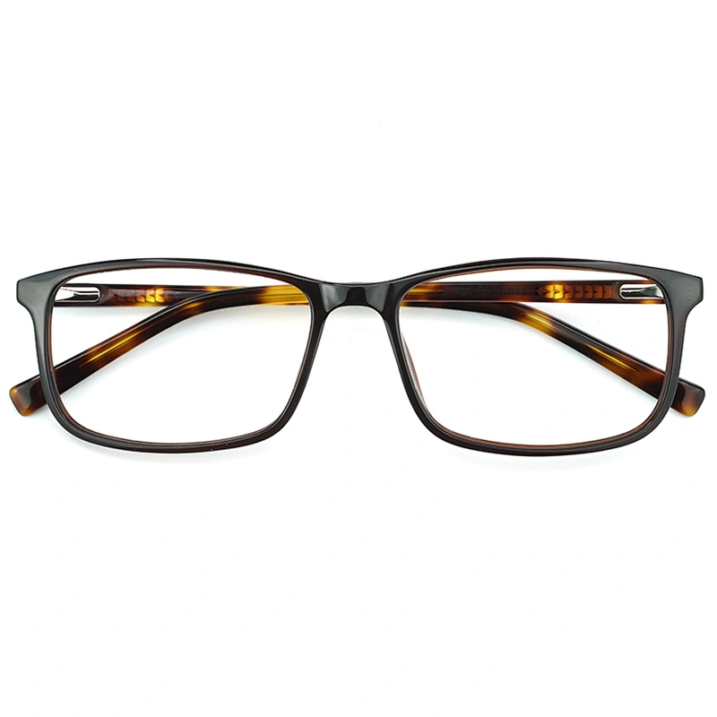 Retro Glasses Classic Custom Logo Square Frame EyeGlasses Women Optical Eyewear