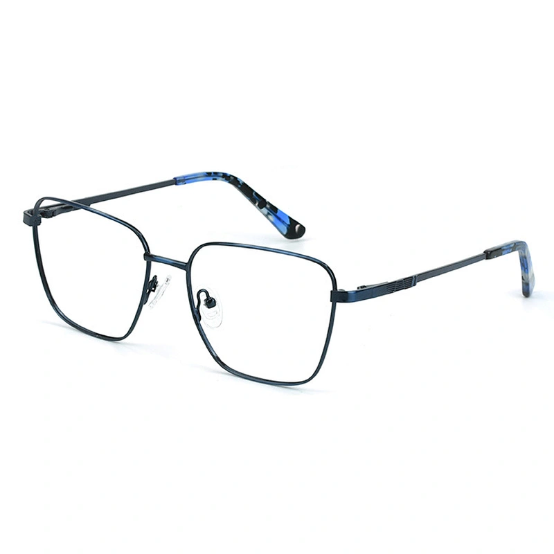 Gaming Glasses Anti Blue Light Blocking Protect Eye Metal Square Frame Bluelight Filter Computer Eyeglasses