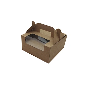 Big kraft paper cake box