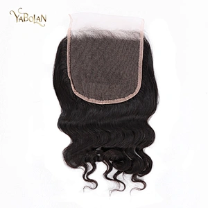 5x5 Transparent Lace Closure Loose Deep Wave