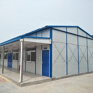 Customized Steel Structure Double Layer Prefab Building Small House