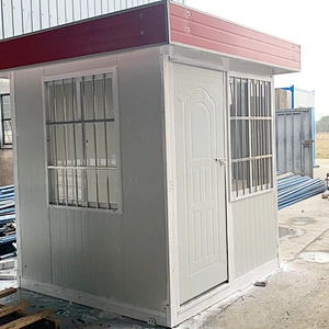Created Design Small Square for Guard Room Prefabricated Container House