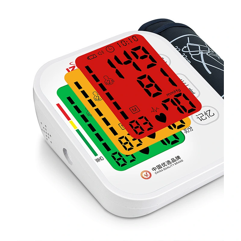 Voice arm type electronic blood pressure meter