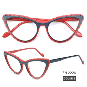 PH2226 Retro acetate eyeglasses glass frames eye frames optical frames river optical with spring hinge