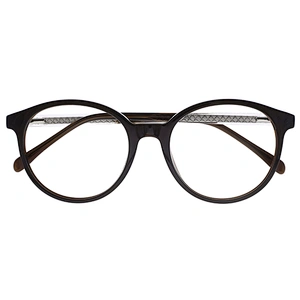 Vintage Retro Acetat Frame Clear Lens Glasses Fashion Eyewear Eyeglasses Round Circle Eye Glasses Optical Spectacle Frames