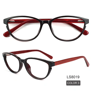 2021Stylish design optic frame women blue light blocking glasses