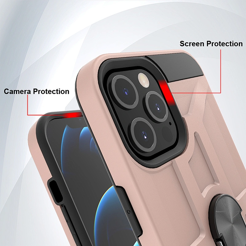 Cell Back Cover 360 Ring Holder Mobile Phone Case For I Phone X XS XR 7 8 Plus For Apple iPhone 11 12 Pro Max