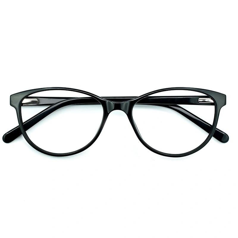 New Design Multi Color Acetate optical eyeglasses frames round eyewear unisex eye glasses thin spectacle frames