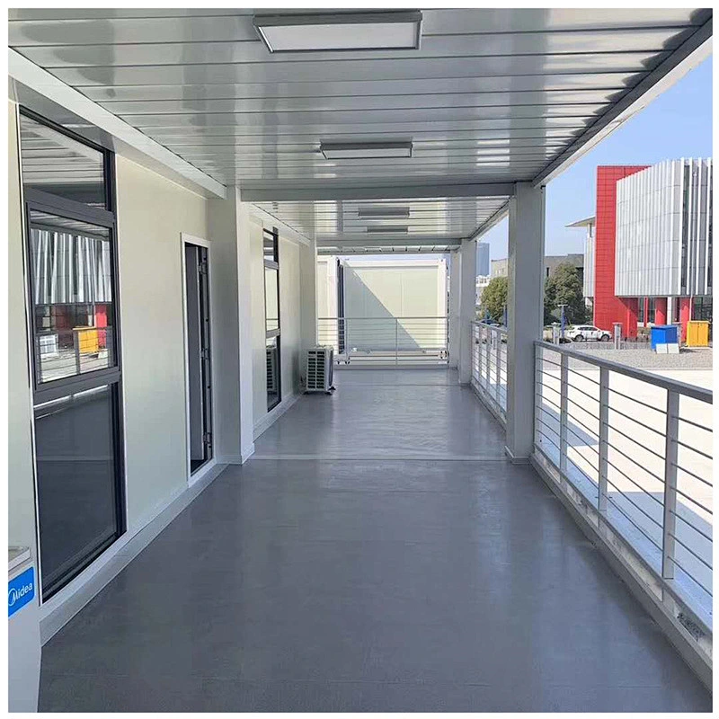 Modular 20ft Prefabricated Ready Made Container Office Living Flat Pack Container House