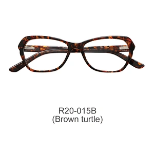 Wholesale round classic acetate optical eyeglasses frame customizable eyeglass frames