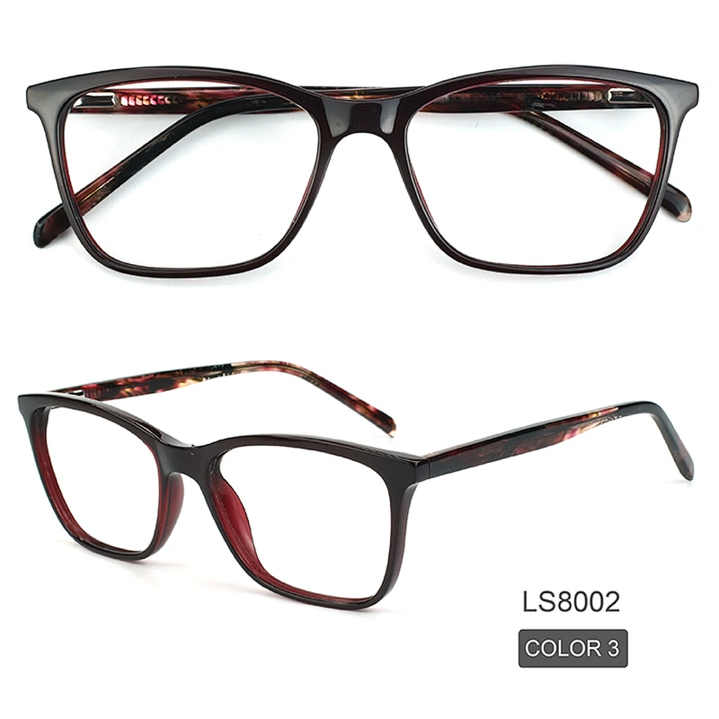 ODM blue light blocking glasses acetate square eyewear optical frames