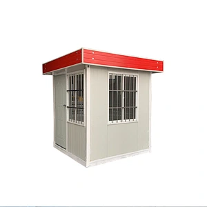 Created Design Small Square for Guard Room Prefabricated Container House