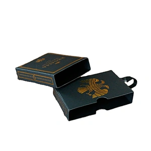 Best Selling perfume packing Boxes Black Sliding paper card drawer box