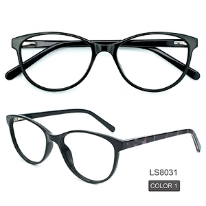 New Design Multi Color Acetate optical eyeglasses frames round eyewear unisex eye glasses thin spectacle frames