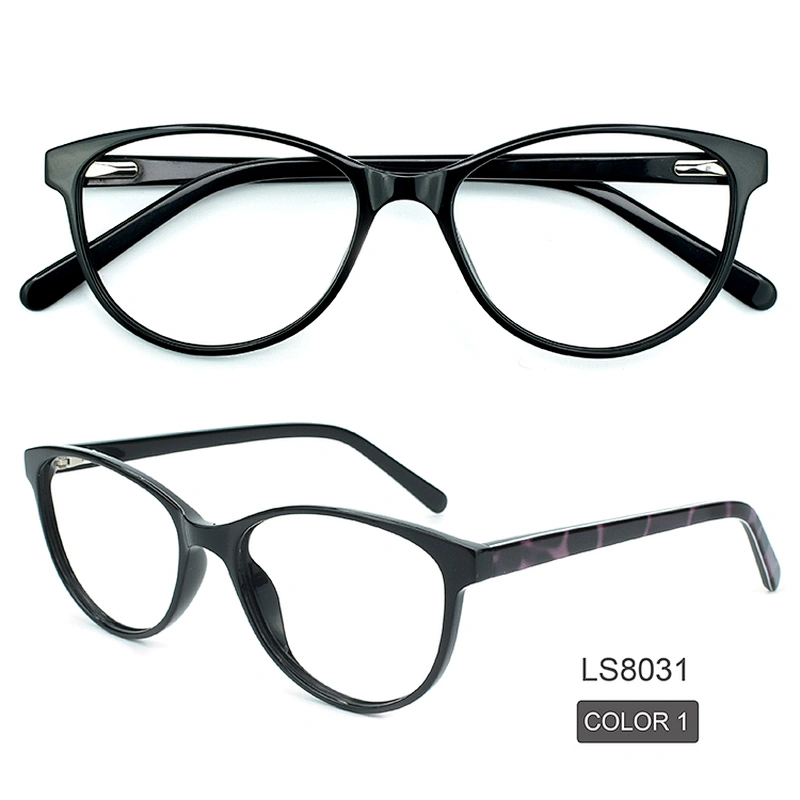 New Design Multi Color Acetate optical eyeglasses frames round eyewear unisex eye glasses thin spectacle frames
