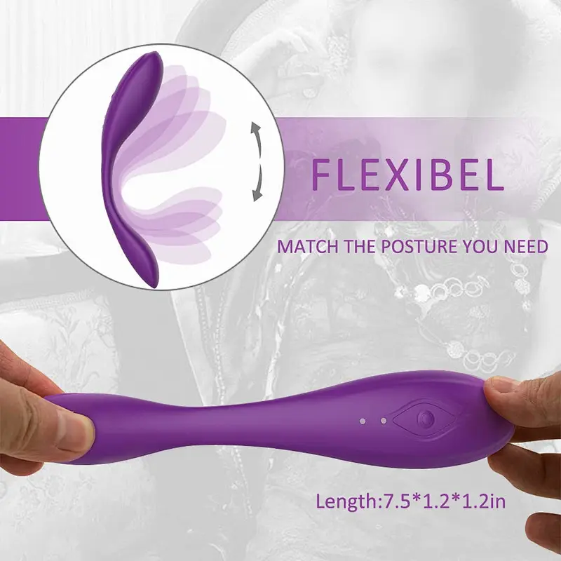 Wireless Vibrator with remote 10 modes 100% pure silicon