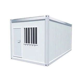 Venta al por mayor nuevo diseño moderno hermoso dos dormitorios casa contenedor prefabricada cómoda casas kits para el hogar prefabricados lowes