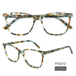 PH2212 Ready goods custom printing logo optical frames eyeglasses acetate glasses