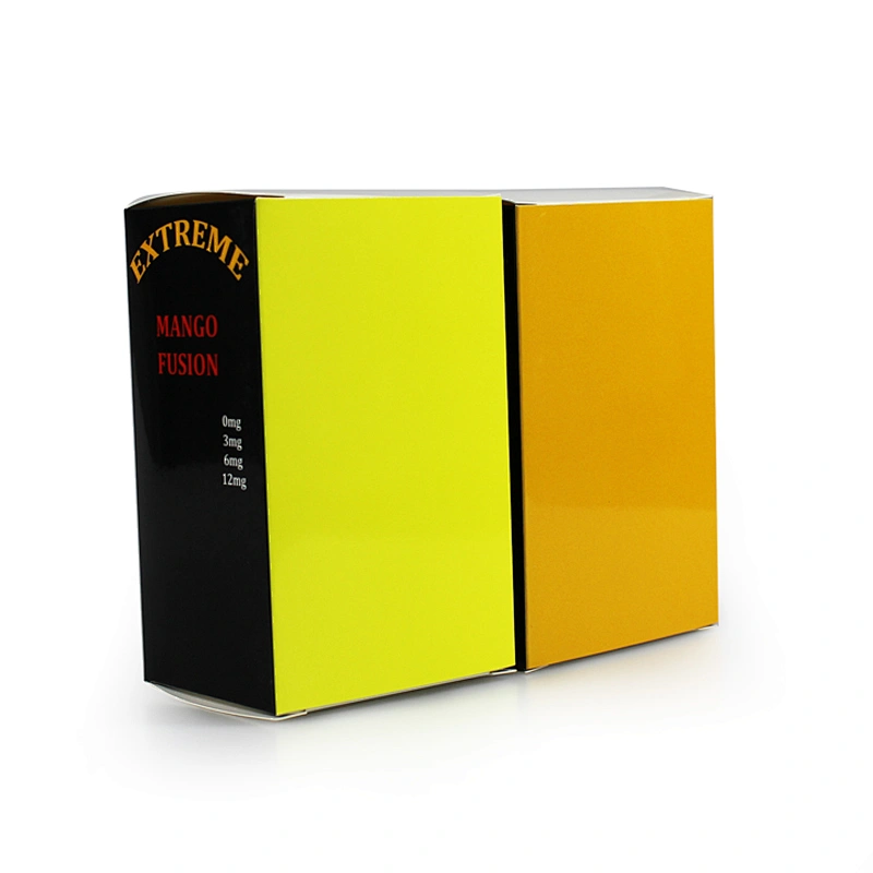 laminated glossy paper package box for vaping oil