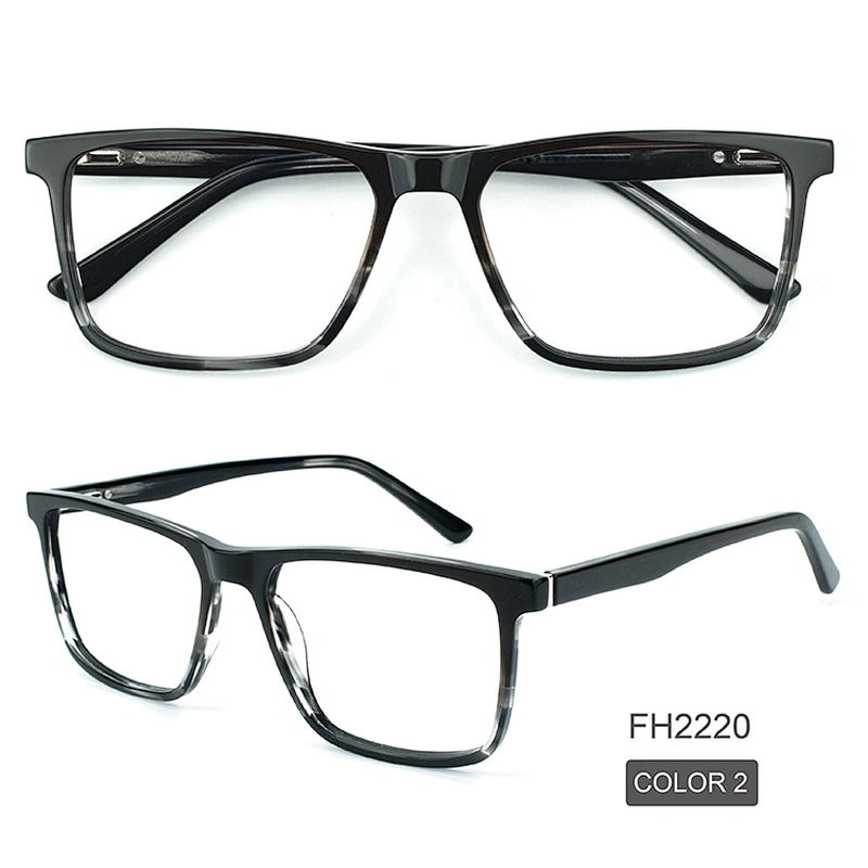 PH2220 Professional In Acetate Optical Frames Manufacturers Square Mens Glasses Women Optical Acetate Spectacle