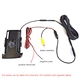 waterproof car front view camera