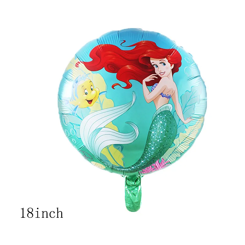 Mermaid Balloons Birthday Party Supplies Mermaid Mylar Balloons for Girls Birthday Baby Shower
