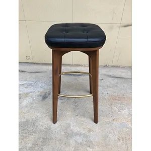 Wood bar stool