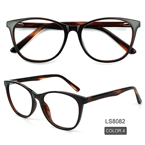 Classic Acetate Round Oversized Frames Optical Eyewear OEM/ODM Eye Glasses