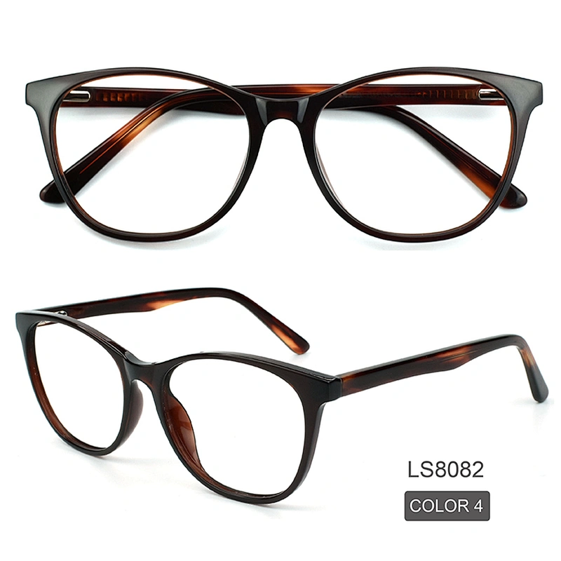 Classic Acetate Round Oversized Frames Optical Eyewear OEM/ODM Eye Glasses
