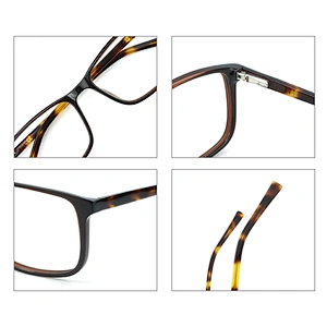 Retro Glasses Classic Custom Logo Square Frame EyeGlasses Women Optical Eyewear