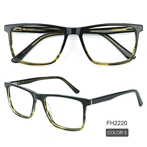 PH2220 Professional In Acetate Optical Frames Manufacturers Square Mens Glasses Women Optical Acetate Spectacle