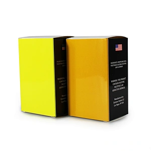 laminated glossy paper package box for vaping oil