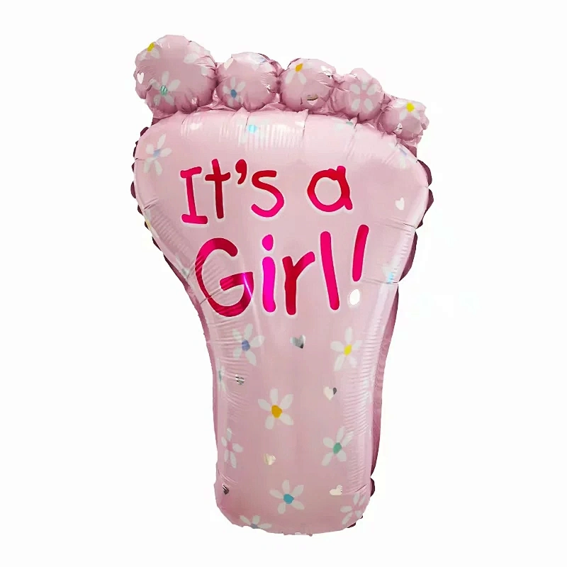 Amazon hot sale 5pcs/set milk bottle baby cartoon boy girl baby shower foil balloons birthday party decoration supplies wholesale