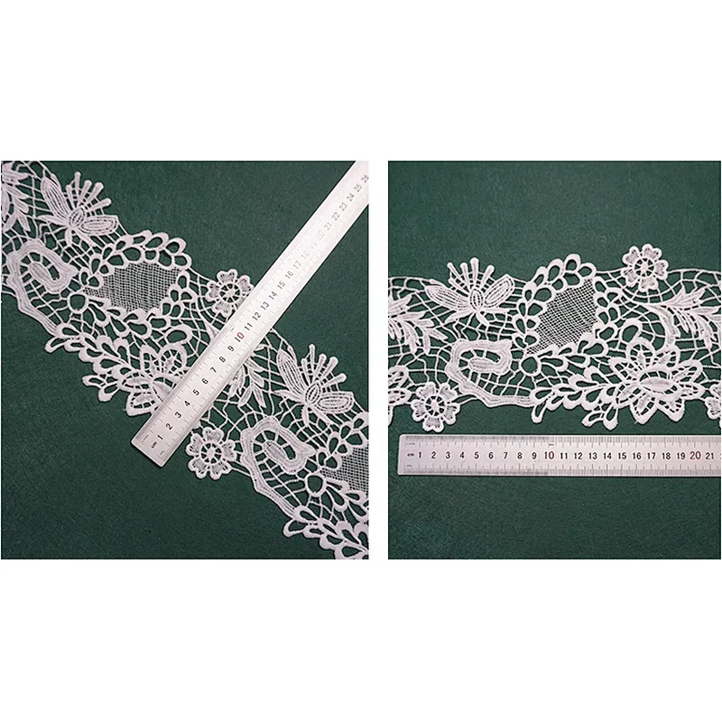 embroidery milk fiber lace