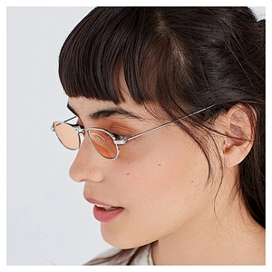 Cheap Sunglasses Women Vintage Fashion Multiple Color Small Oval Sun glasses